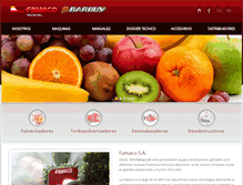 Tablet Screenshot of famacosa.com.ar